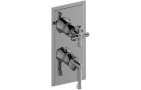 M-Series Valve Trim with Two Handles - Trim only