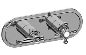 M-Series Valve Trim with Two Handles - Trim only