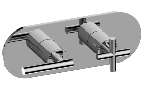 M-Series Valve Trim with Two Handles - Trim only