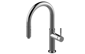 PERFEQUE Kitchen Tap with dual-function spray/ stream pull-down sprayer - Easy lock