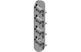 M-Series Valve Trim with Four Handles - Trim only