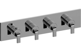 M-Series Valve horizontal Trim with Four Handles - Trim only