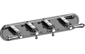 M-Series Valve Trim with Four Handles - Trim only