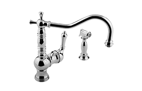 TUSCANY - Kitchen Faucet with side spray